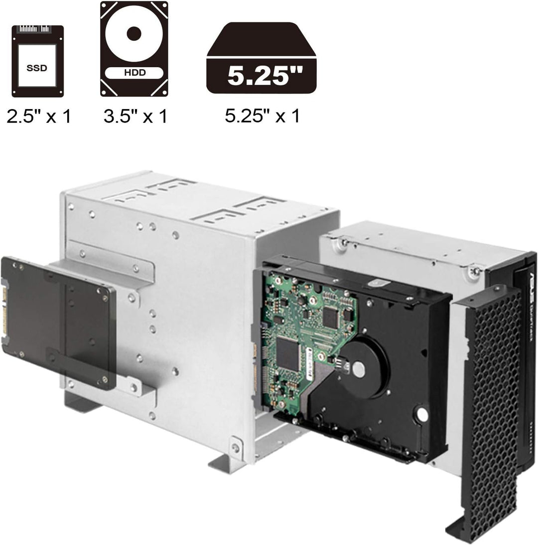 SilverStone Technology RM42-502, 4U Rackmount-Server Gehäuse, 240mm AIO, USB Typ-C, Kensington Schlo