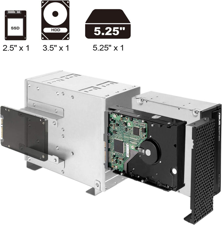 SilverStone Technology RM42-502, 4U Rackmount-Server Gehäuse, 240mm AIO, USB Typ-C, Kensington Schlo