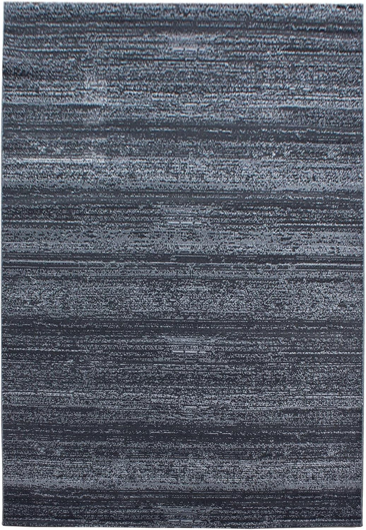 Carpetsale24 Teppich Wohnzimmer Unicolor - Einfarbig Grau Meliert 240 x 340 cm - Kurzflor Teppich Sc