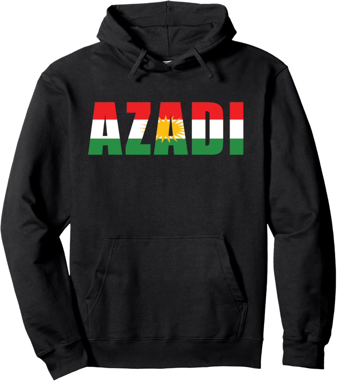 Kurdistan Kurdisch Flagge Kurden Pullover Hoodie