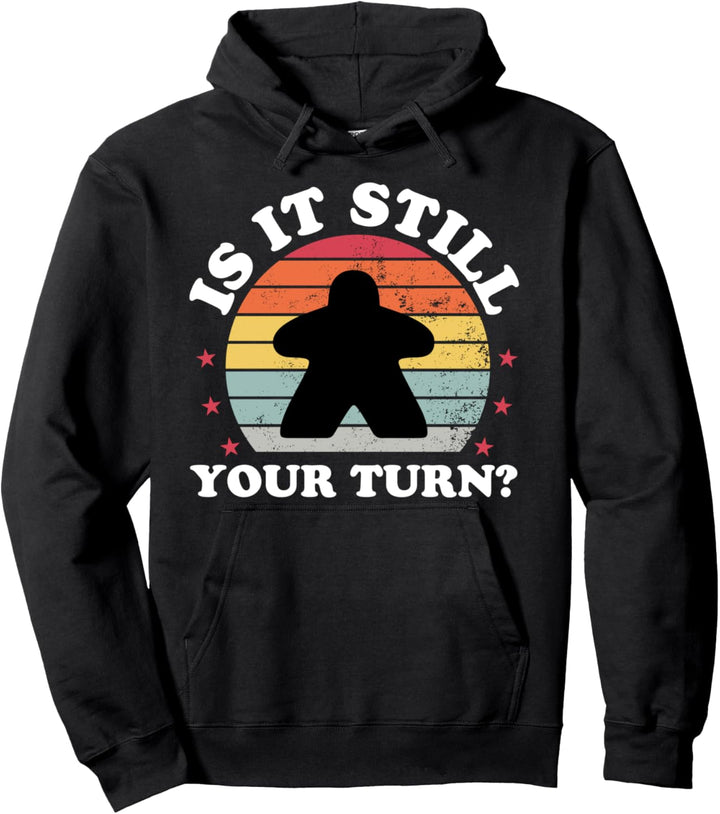 Retro Brettspiel Meeple Brettspiel Lustiger Brettspieler Pullover Hoodie