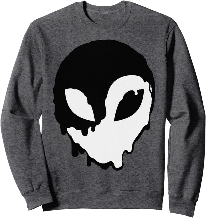 Trendy Alien Head Yin & Yang Sweatshirt