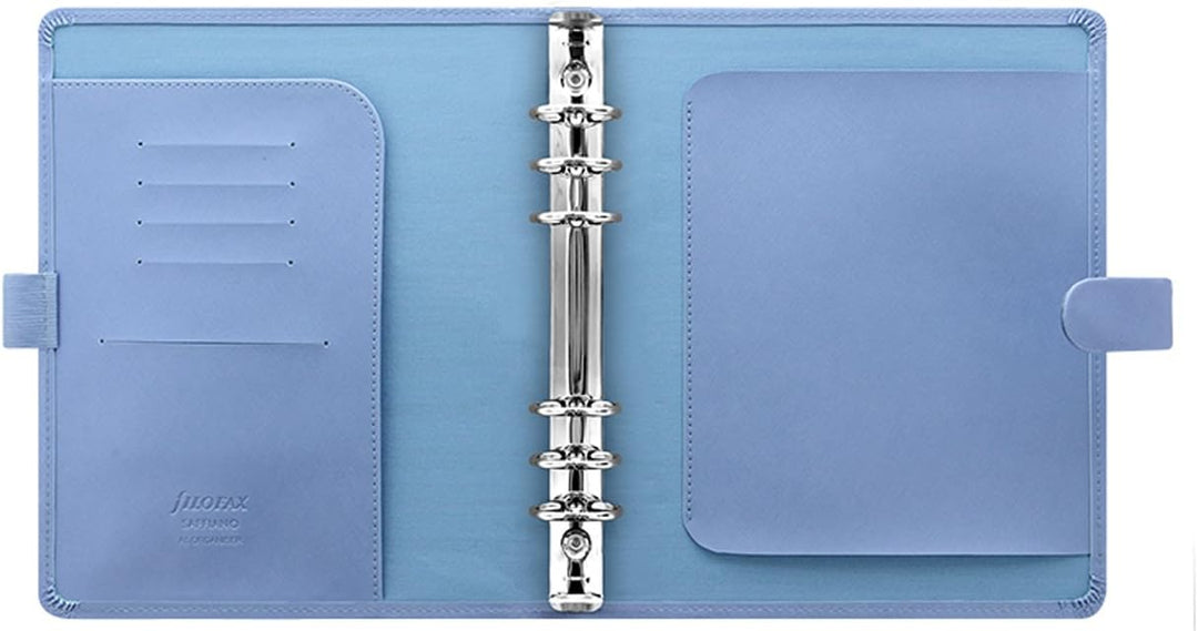 Filofax 2020 Terminplaner A5 Saffiano Vista Blau 22586 Single, Single