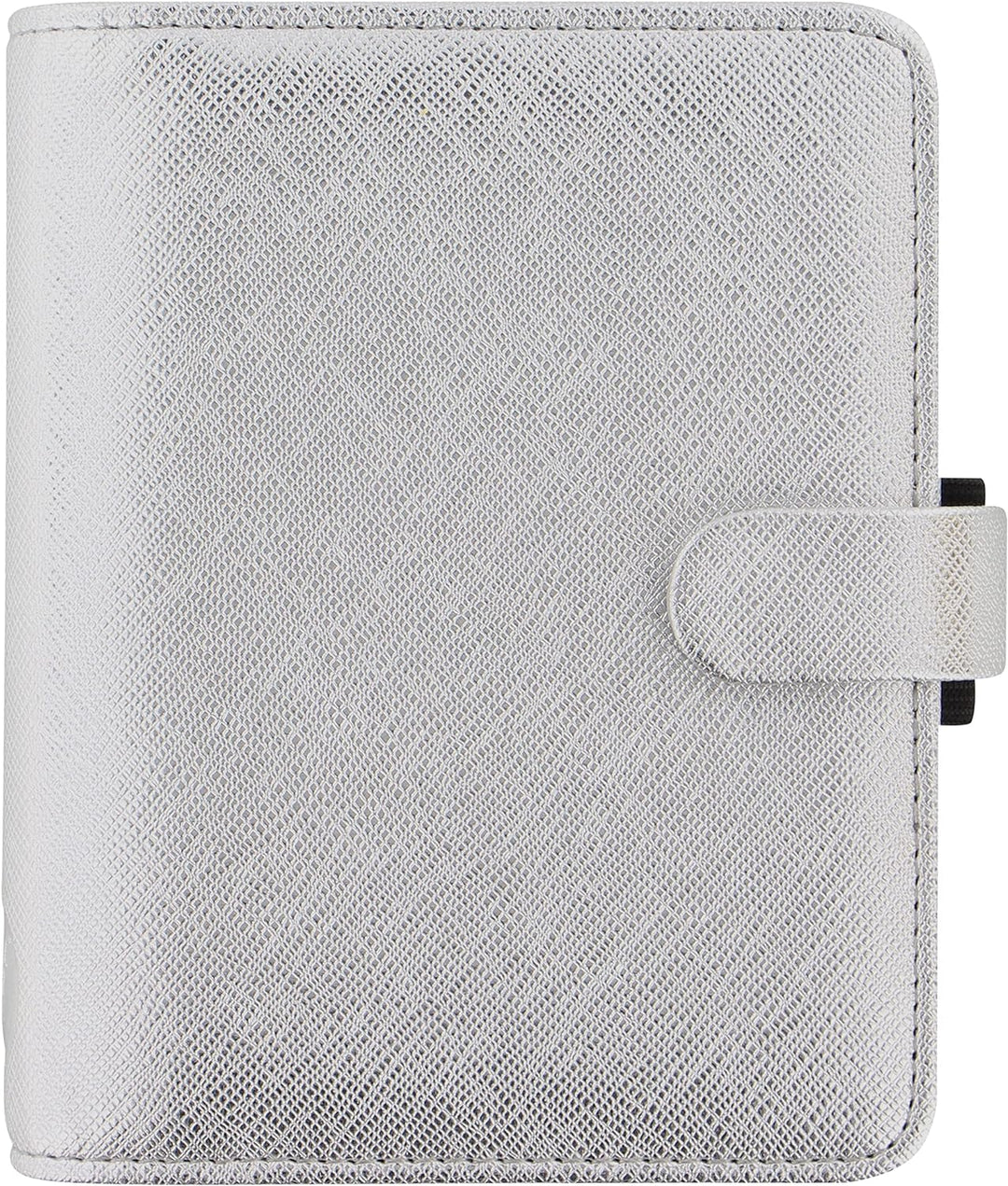 Filofax Pocket Saffiano Metallic Silber Organizer, silber