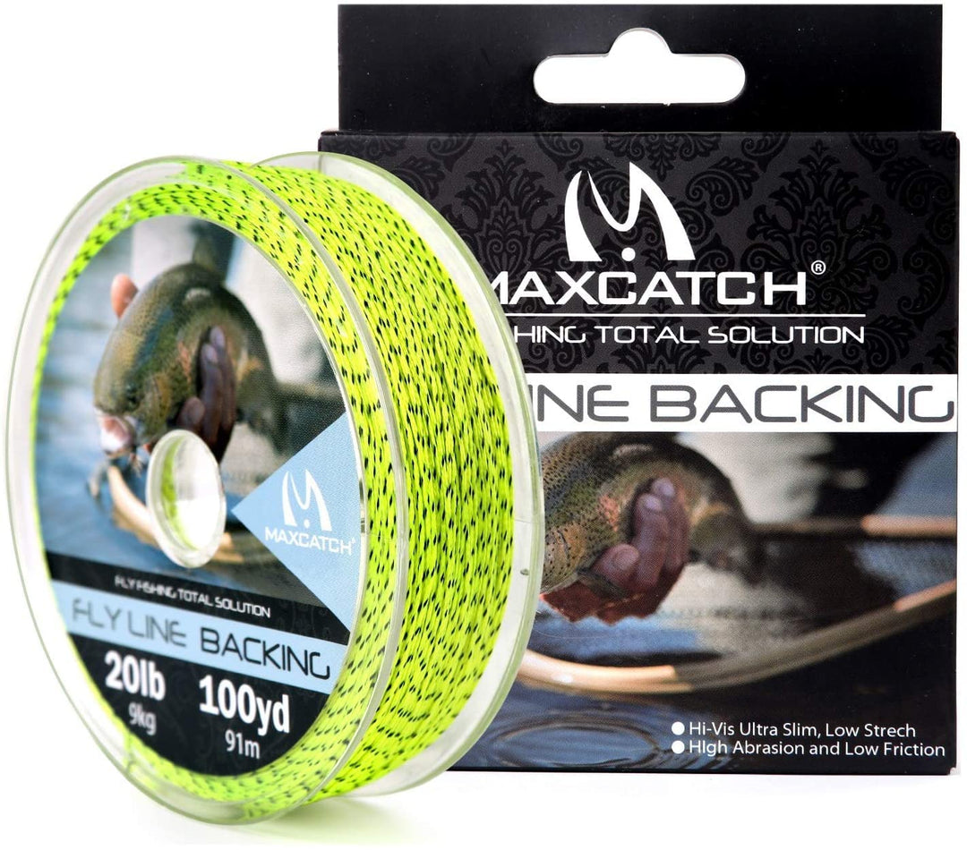 MAXIMUMCATCH Fliegenfischen Backing Fliegenfischen geflochtene Nylon Schnüre 20/30lb,100/300yards 30