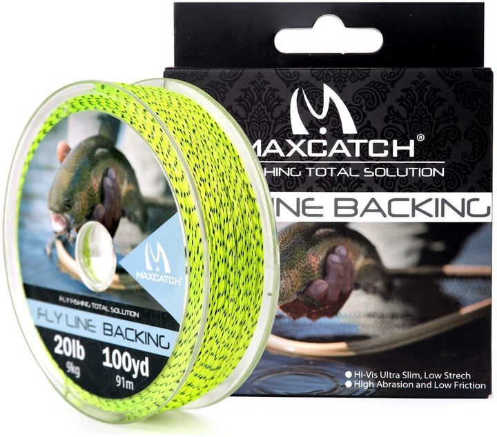 MAXIMUMCATCH Fliegenfischen Backing Fliegenfischen geflochtene Nylon Schnüre 20/30lb,100/300yards 30