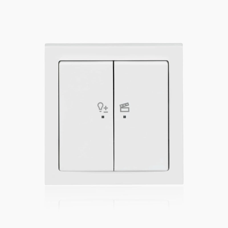 Busch-Jaeger 62851 UJ-84-WL LED-Dimmer flex Wireless Komplettset Tastdimmer-Einsatz Tastbedienfeld 2