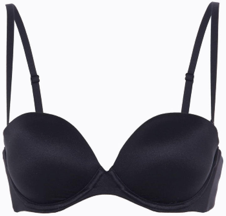 Lovable Damen Body Bliss Push-Up-BH 80C Nero, 80C Nero