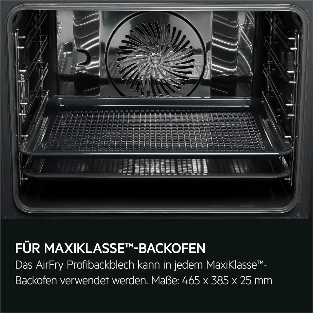 AEG Airfry Profi-Backblech A9OOAF00 / optimierte Luftzirkulation für knusprige Ergebnisse / weniger