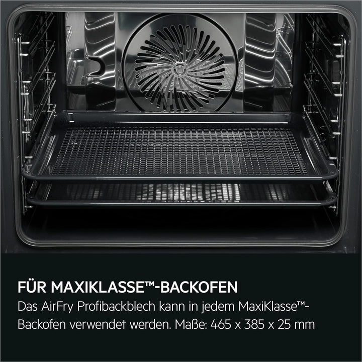 AEG Airfry Profi-Backblech A9OOAF00 / optimierte Luftzirkulation für knusprige Ergebnisse / weniger