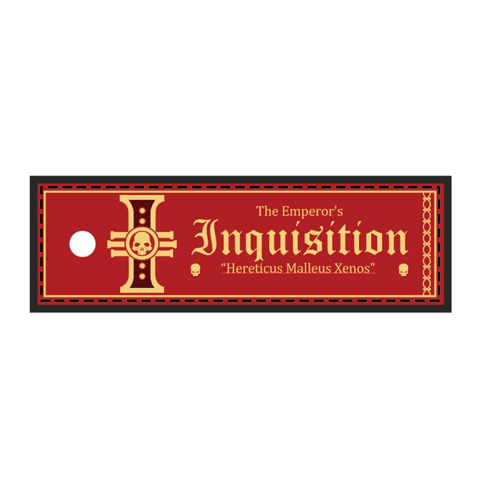 Starforged lmperial Armed Forces Morale Patches Velcro Warhammer 40K WH40 -Inquisition