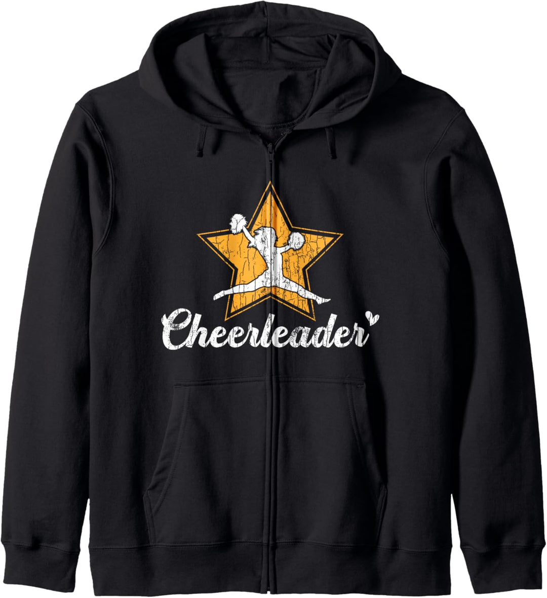 Liebe Cheerleader Lustige Cheerleading Cheerleader Grafik Kapuzenjacke