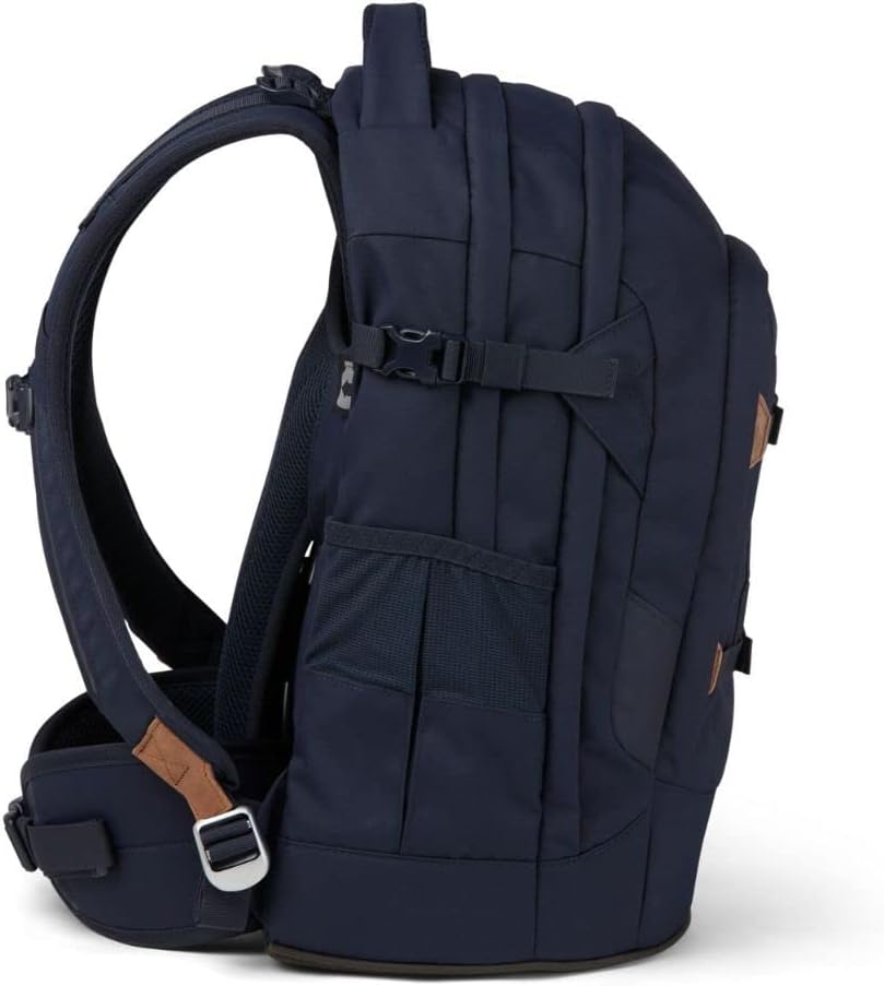 Satch Pack Schulrucksack Set 2tlg. mit Schlamperbox Nordic Blue Skandi Edition, Nordic Blue Skandi E