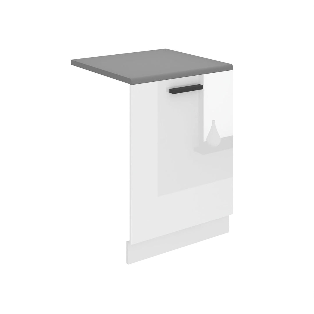 BELINI | Frontblende für Geschirrspüler 60 cm | Küche Frontplatte für Spülmaschine mit Griff | mit S