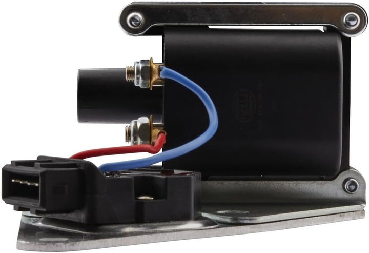 HELLA 5DA 358 000-101 Zündspule - 12V - 4-polig - Verteilerzündspule - geschraubt