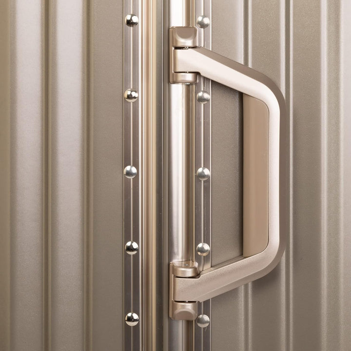 Travelhouse Koffer London 65 cm – Aluminium-Rahmen, Polykarbonat Hartschale, 67L Volumen, 4X Silent