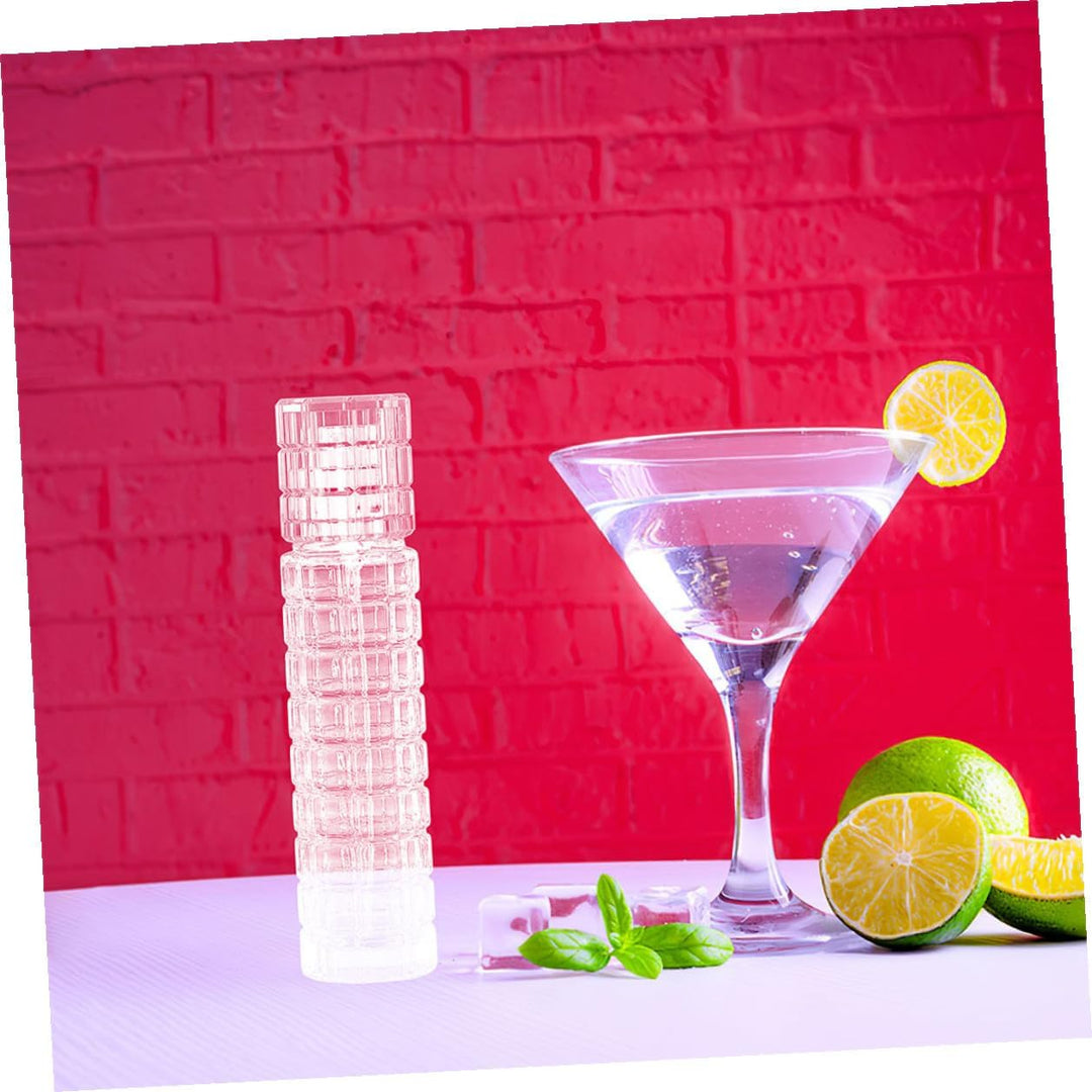 NUOBESTY Nachfüllbare Kristallglas Sprühflasche 12.3x2.8cm 2 Stück Cocktailzerstäuber für Bar Party