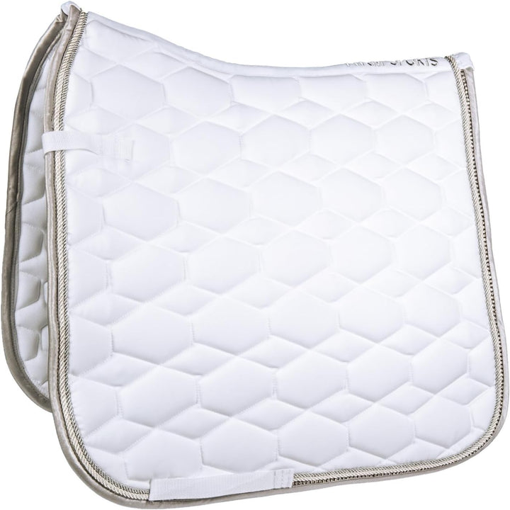 HKM 4057052129360 Schabracke -Crystal Fashion-1200 Weiss Pony Dressur