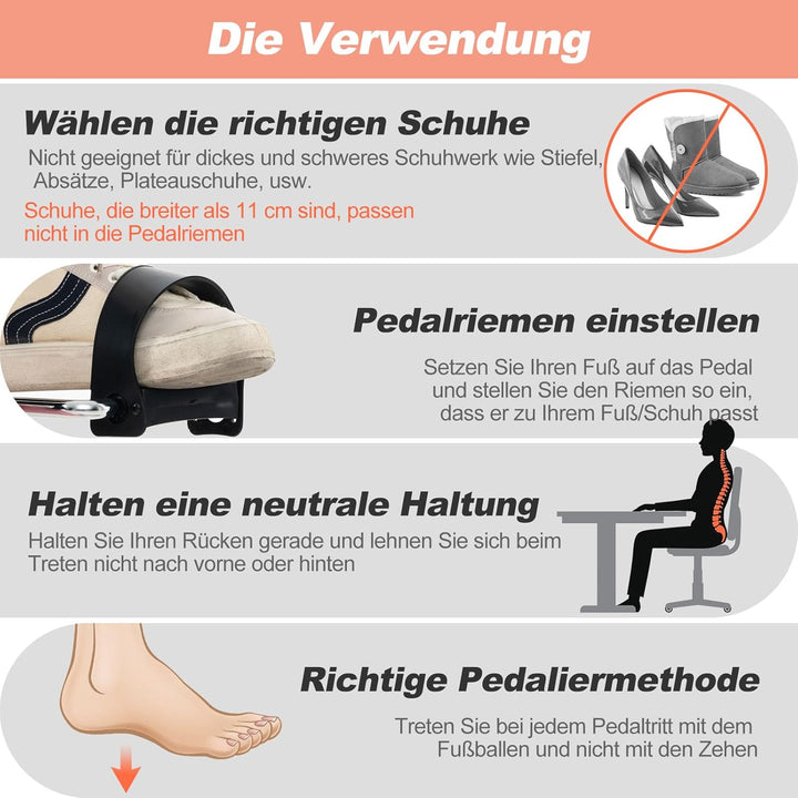 GOPLUS Pedaltrainer für Zuhause, Arm und Beintrainer für Senioren, Mini Bike Heimtrainer mit LCD-Dis