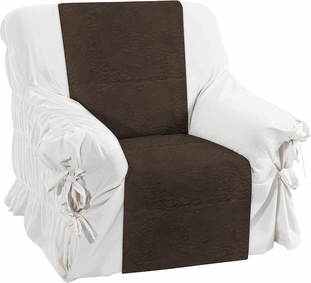 Erwin Müller Sessel- und Sofaschoner Dunkelbraun Grösse 50x200 cm Dunkelbraun 50x200 cm, Dunkelbraun