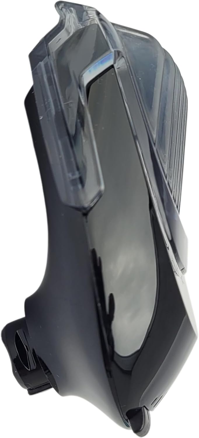 Click-on Bartstyler Aufsatz RQ111 RQ111/60 kompatibel mit Philips Einstellbar, schwarz, Trimmen mit