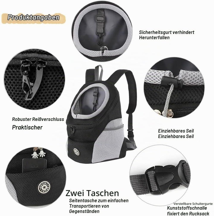 hundetragetasche bis 7,5kg, hunderucksack, hundetasche, hundetragetuch, Hunde Tragetasche, katzenruc
