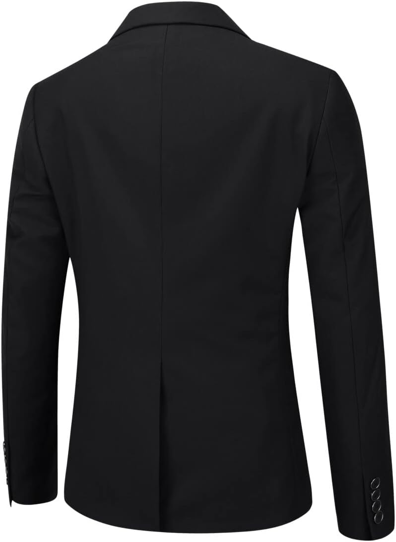 YOUTHUP Anzug Herren 3 Teilig Anzüge Slim Fit 2-Knopf Herrenanzug Modern Formell Sakko Weste Hose fü
