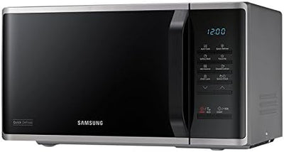 Samsung MS23K3513AS Mikrowelle 750 W Schwarz, Silber – Mikrowelle (Arbeitsplatte, 750 W, Tasten, sch