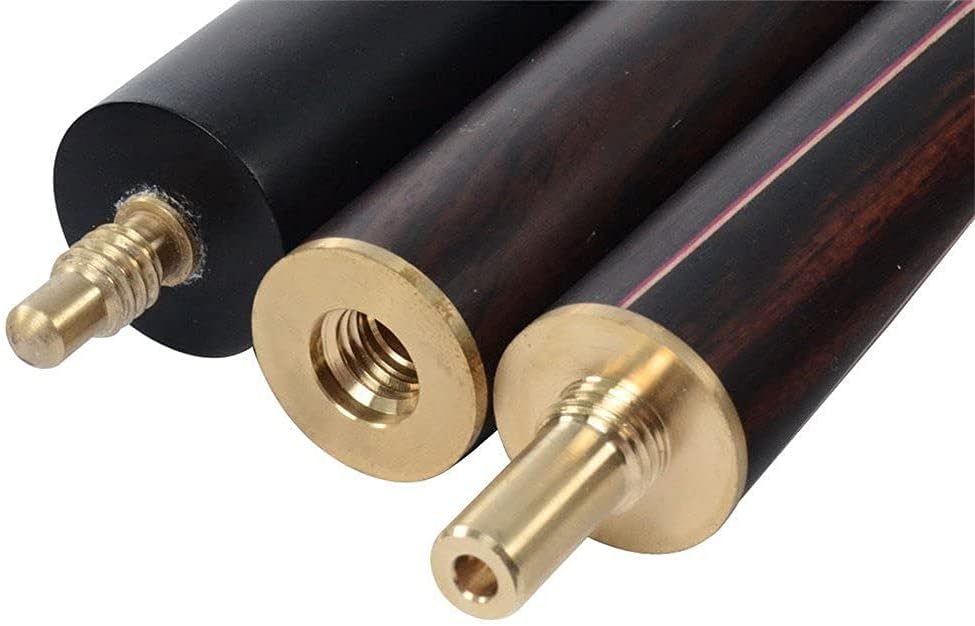 CUESOUL Klassische Handgemachte 57 Zoll Palisander 3/4 Stück Snooker Queue + Köcher und Erweiterung