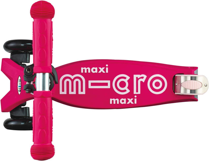 Maxi micro Deluxe Kinderscooter Kickboard ab 5 Jahren Variante pink