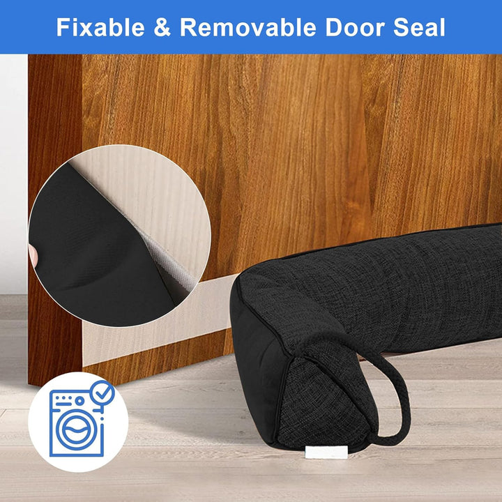 Zugluftstopper für Türen - 92cm Schwerer Tür Zugluftstopper Windstopper, Türluftstopper für Schutz,