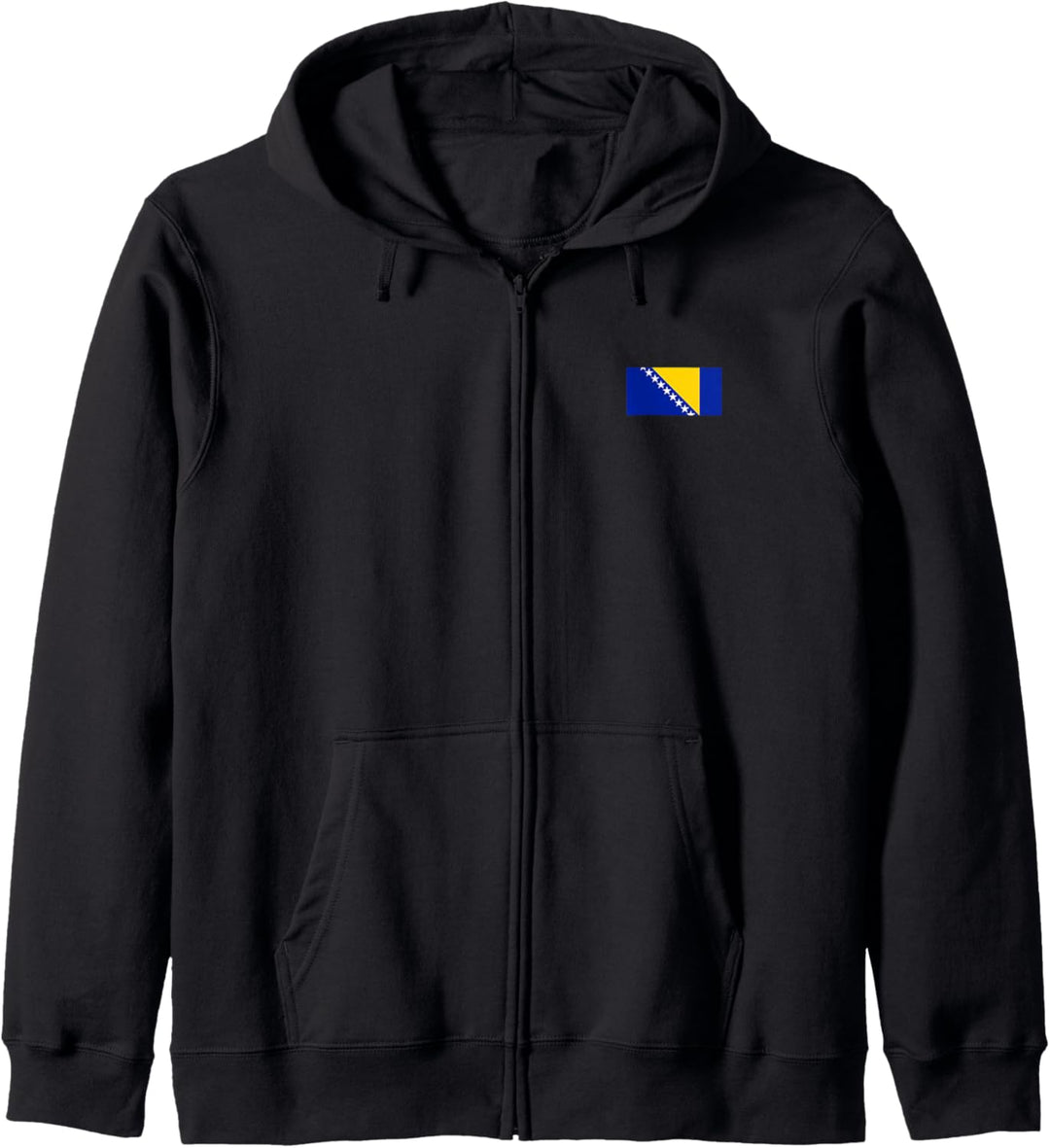 Bosnien und Herzegowina Flagge Zastava Damen Herren Kapuzenjacke