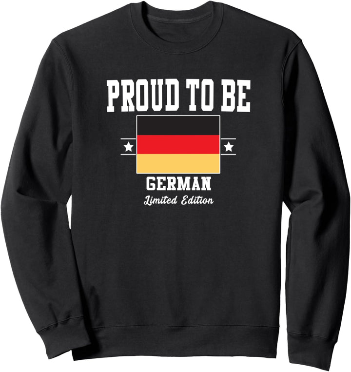 Stolz auf Deutsche Souvenirs Deutschland Flagge Sweatshirt