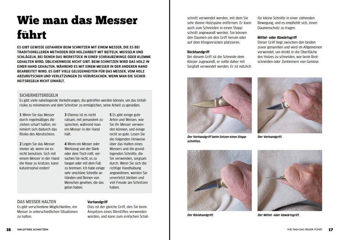 Waldtiere schnitzen: Schritt für Schritt, Taschenbuch