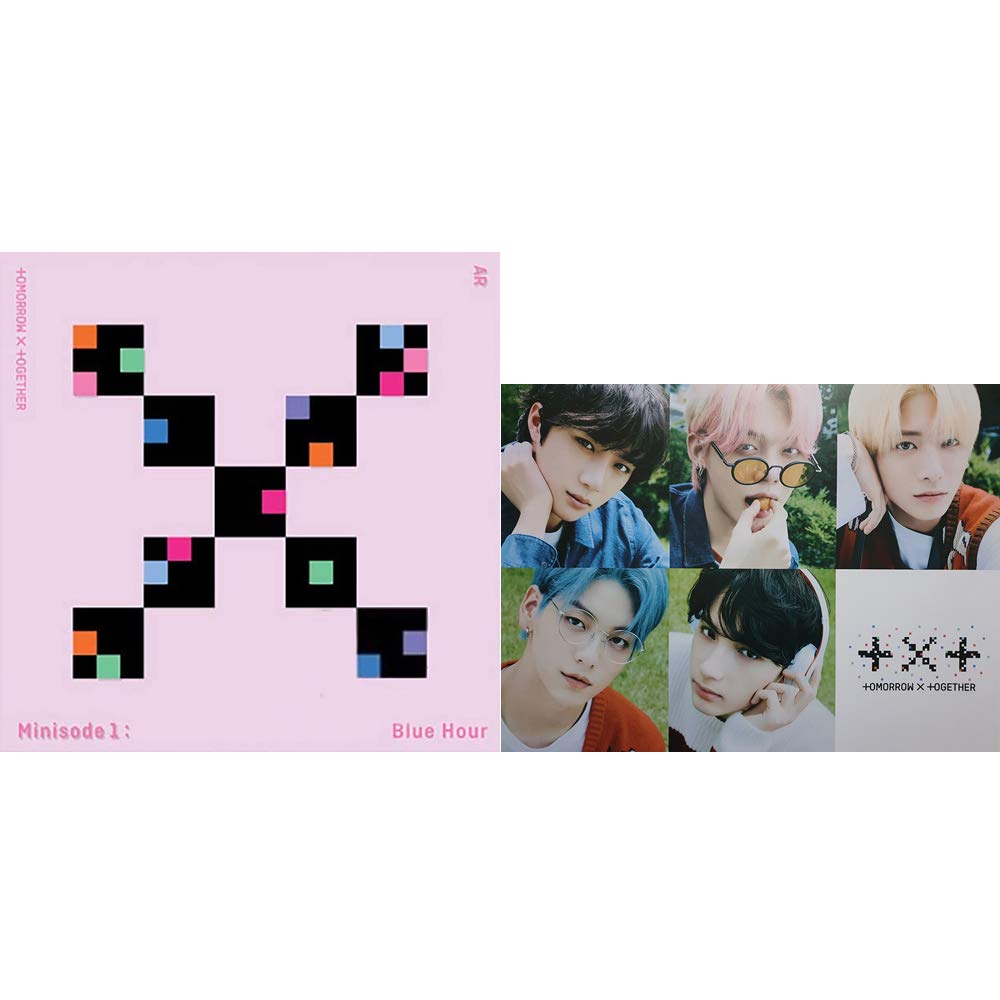 TXT Tomorrow X Together Minisode1 : Blue Hour Album (AR Version) CD+Poster+Photobook+Paper Sticker+L