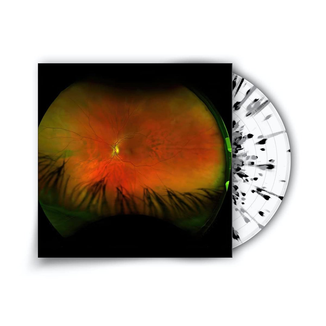 Mirrorcell - White W/ Black + Grey Splatter, Vinyl