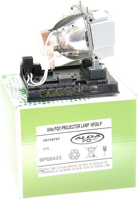 Alda PQ Premium, Beamer Lampe kompatibel mit NEC NP-U300X, U300X, U310W, NP20LP, 60003130 Projektore