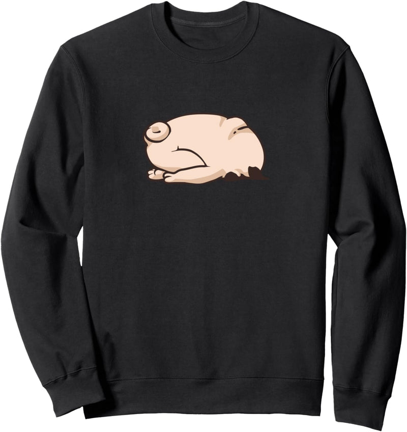 Child Pose Pug Sweatshirt