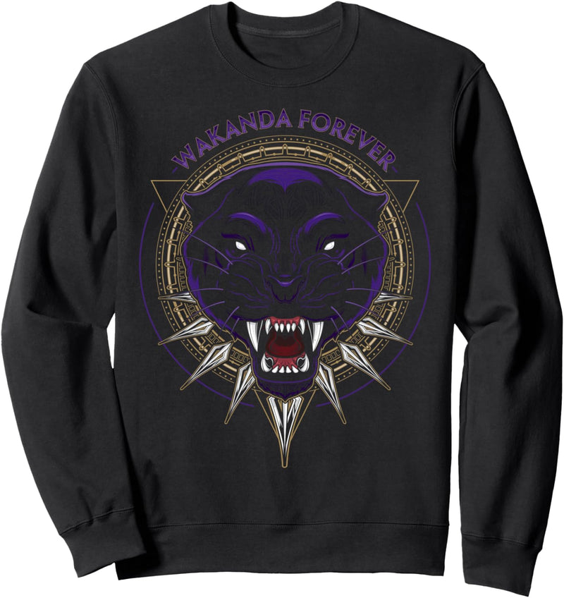 Marvel Black Panther Wakanda Forever Circle Sweatshirt