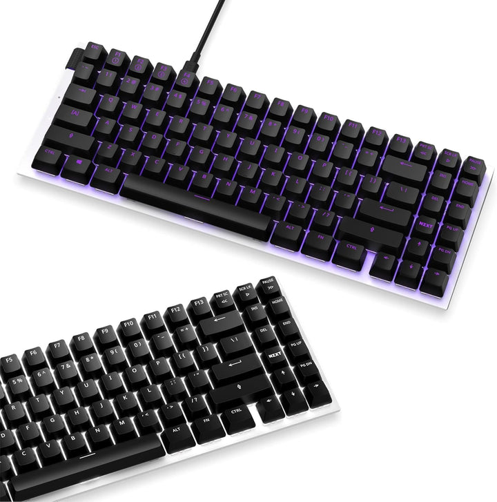 NZXT Function Mini TKL - KB-175DE-WR - Mechanische Gaming Tastatur - MX-kompatible Hot-Swap-fähige S