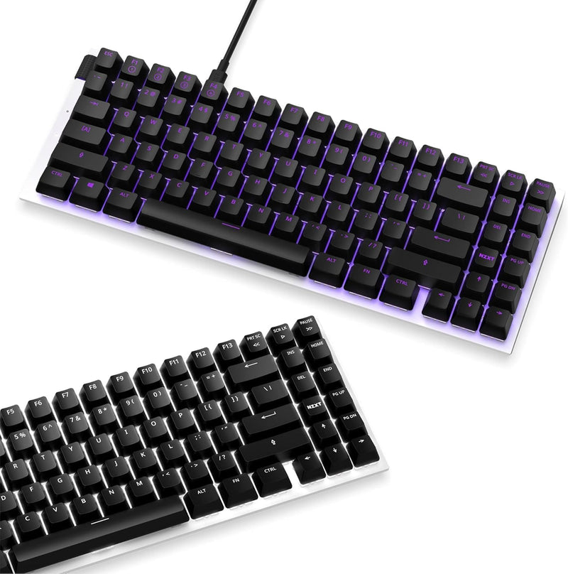 NZXT Function Mini TKL - KB-175DE-WR - Mechanische Gaming Tastatur - MX-kompatible Hot-Swap-fähige S