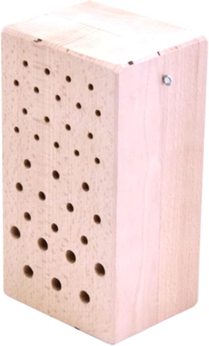 Nistholz für Bienen, Wespen & Insekten aus natürlichem Buchenholz | Bienenhotel | Insektenhotel | Un