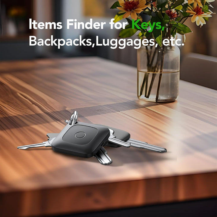 Hoxe Air Tracker Tag, Smart Tag Schlüsselfinder Kompatibel mit Apple Wo ist (Nur iOS), Smart Finder