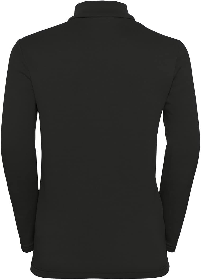 Odlo Unisex Kinder Berra_542519 Mid Layer mit Reissverschluss, Schwarz