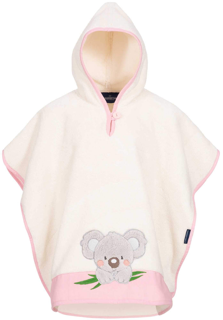 Morgenstern Kinder Badeponcho Koala 1-3 Jahre Rosa, 1-3 Jahre Rosa