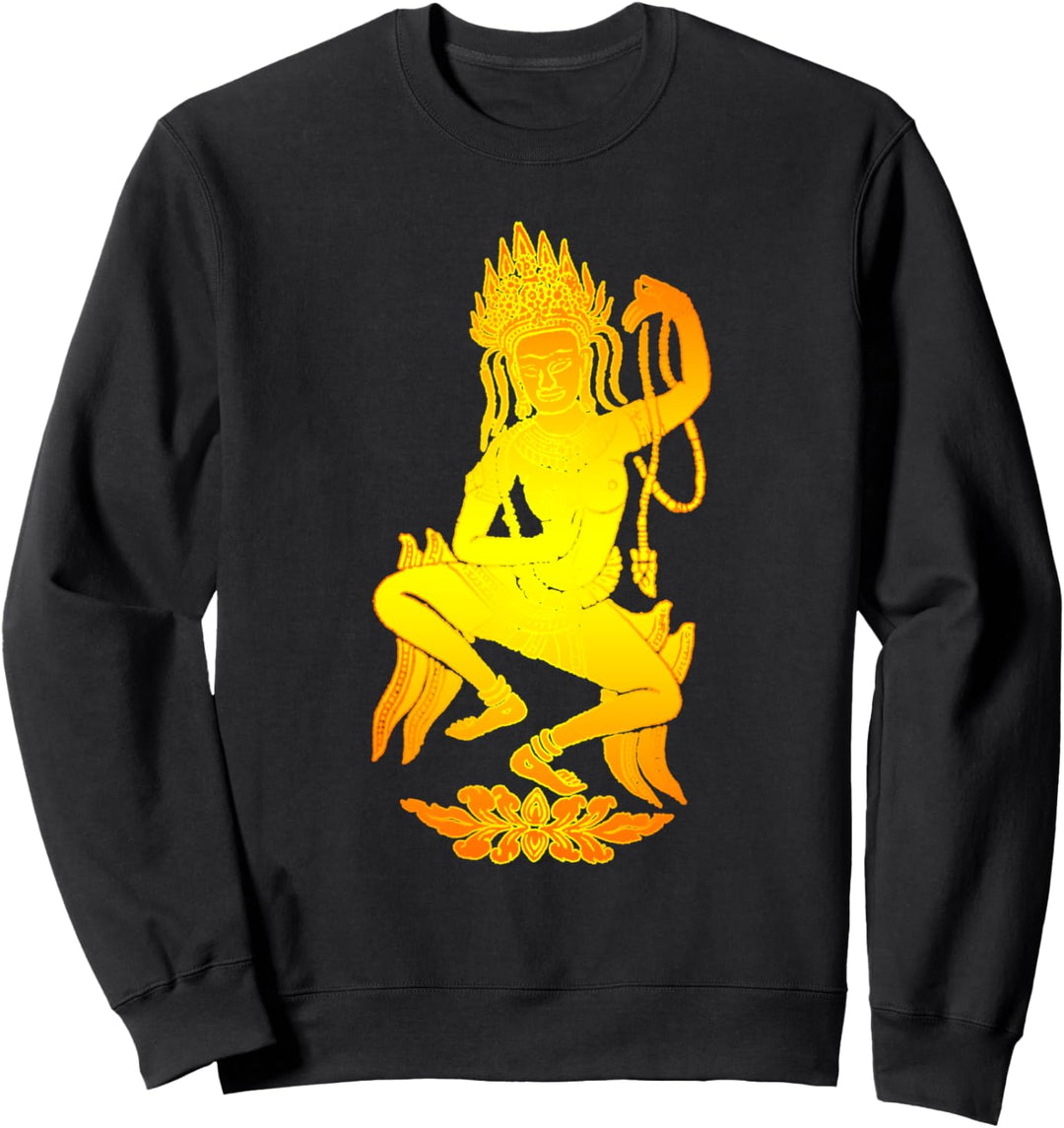 Yoga Meditation Apsara Dance Nymph Buddhist Tanz Esoterik Sweatshirt