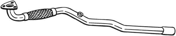Bosal 852-455 Abgasrohr für Opel Zafira A/Opel Astra H