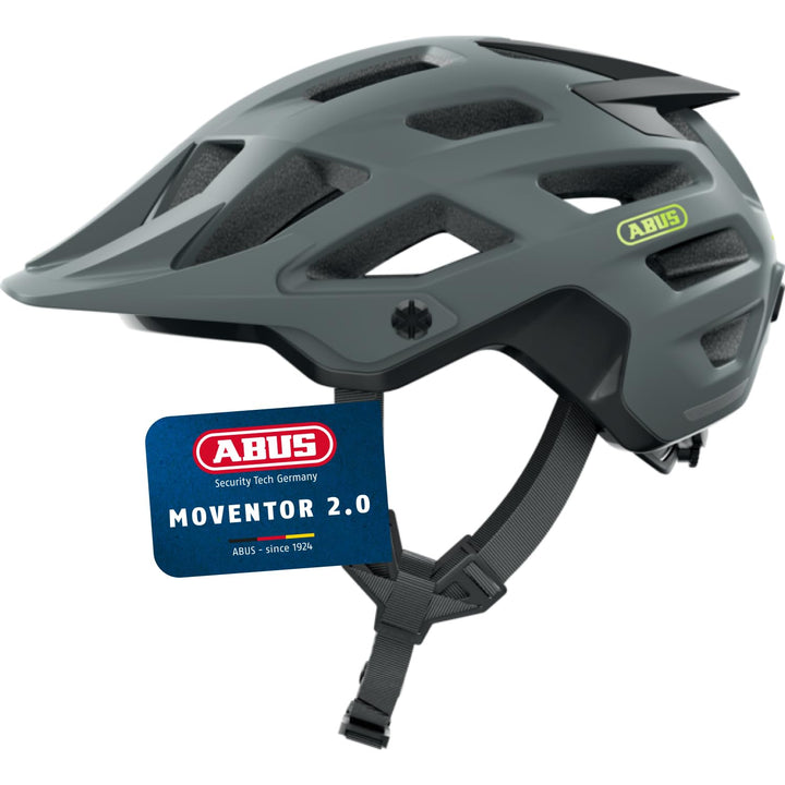 ABUS MTB-Helm Moventor 2.0 - komfortabler Fahrradhelm fürs Gelände - All-Mountain-Helm - für Damen u