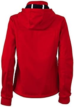 James+Nicholson Ladies Softshelljacke maritim JN1077 S,Red/Navy/White