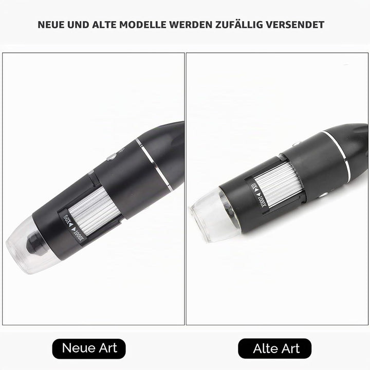 USB-Mikroskop LED 50X-1000X USB-Mikroskop-Vergrösserung Digitales Mikroskop mit Halterung USB-Mikros
